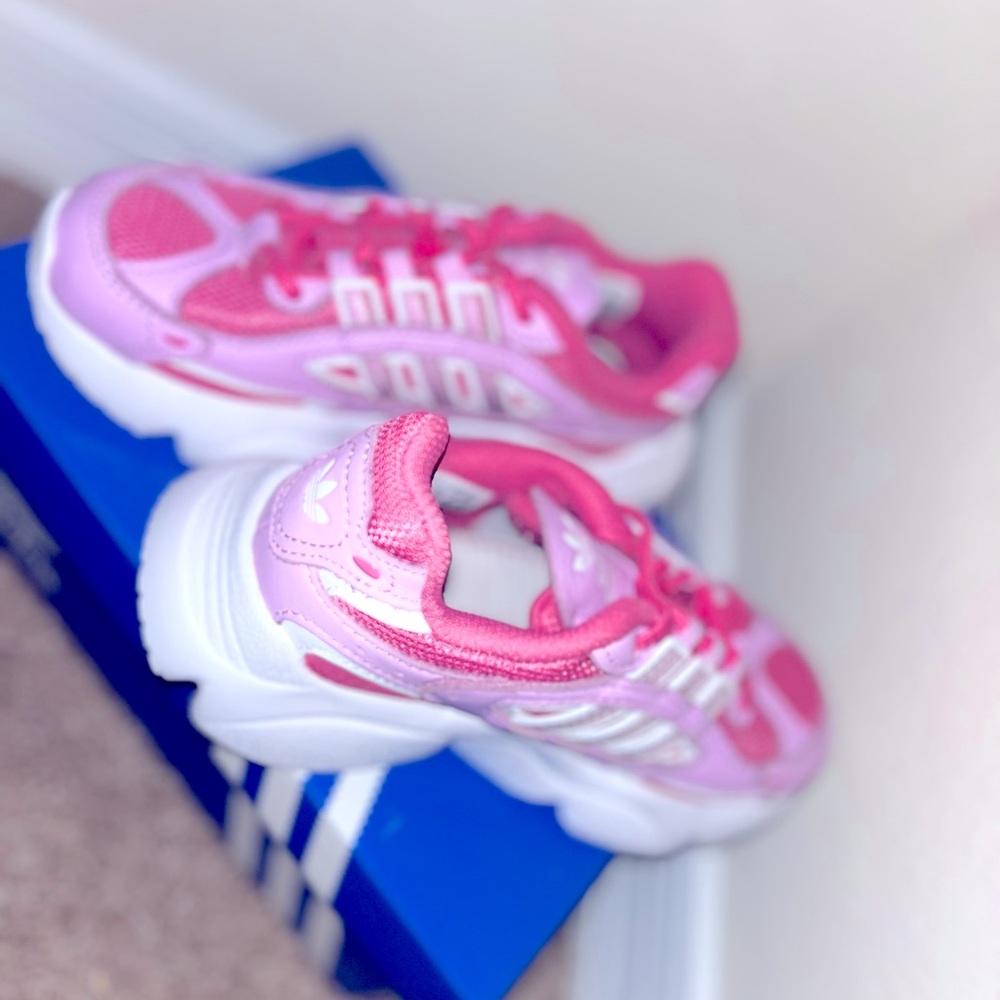 Pink adidas
